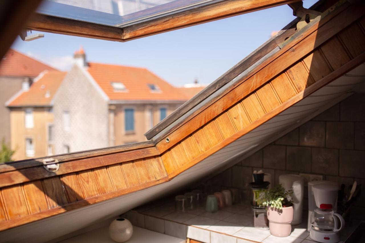 Studio cocon sous les toits de Jaurès Belfort Extérieur photo